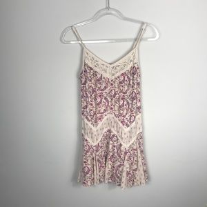 Forever 21 Paisley Boho Sleeveless Flare Dress